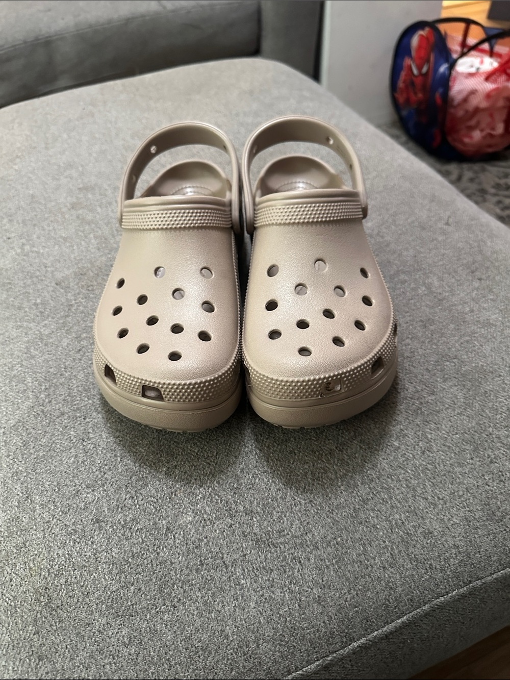 CROCS Classic Clog in Beige Tan